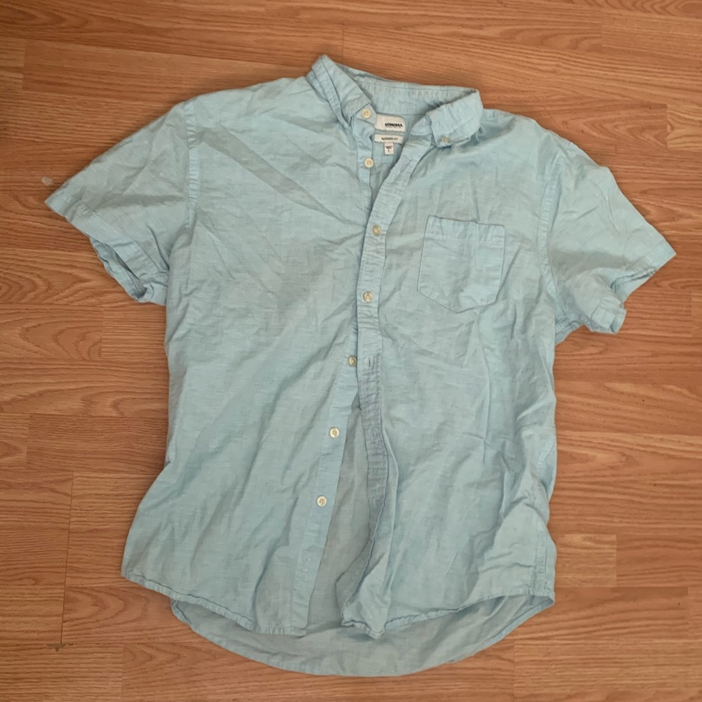 Sonoma Modern fit button down tee